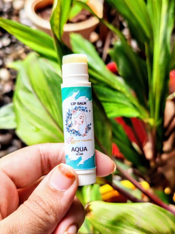 Aqua lip balm by Luxuriance