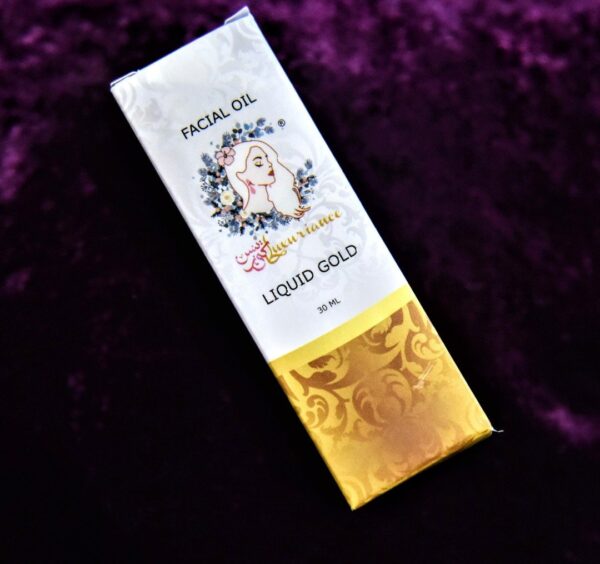 Luxuriance liquid gold facial oil, 30 ml