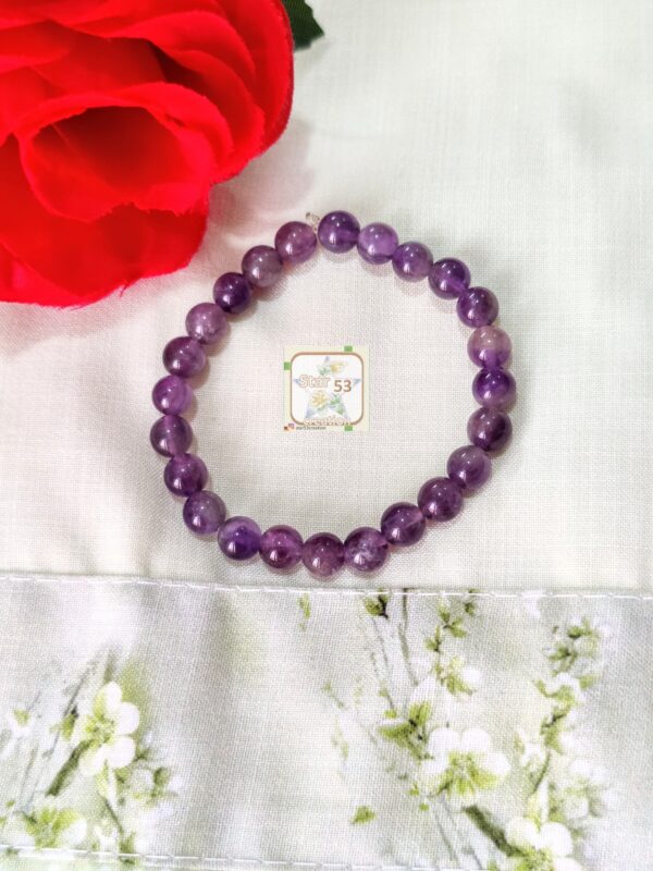 Amethyst Bracelet, 6.5 inches - Image 3