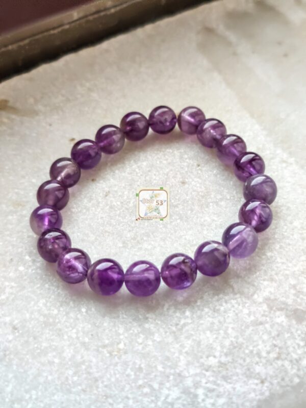 Amethyst Bracelet, 6.5 inches