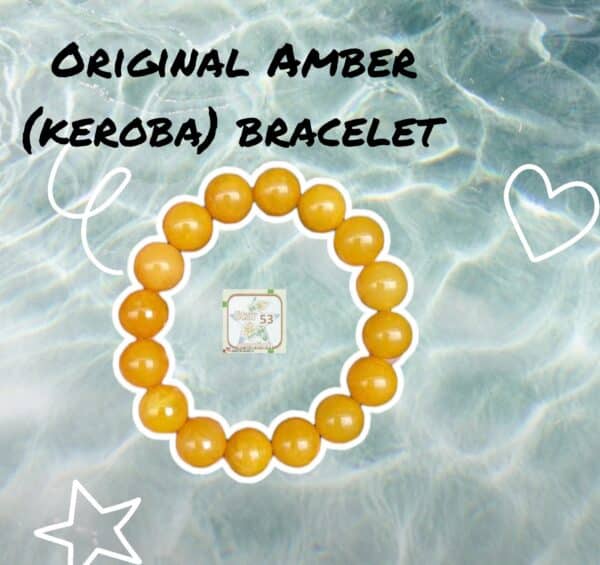 Original European Baltic Amber (Keroba), adult size