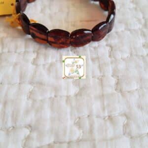 cherry Keroba bracelet, Original European Baltic Amber, stretchable