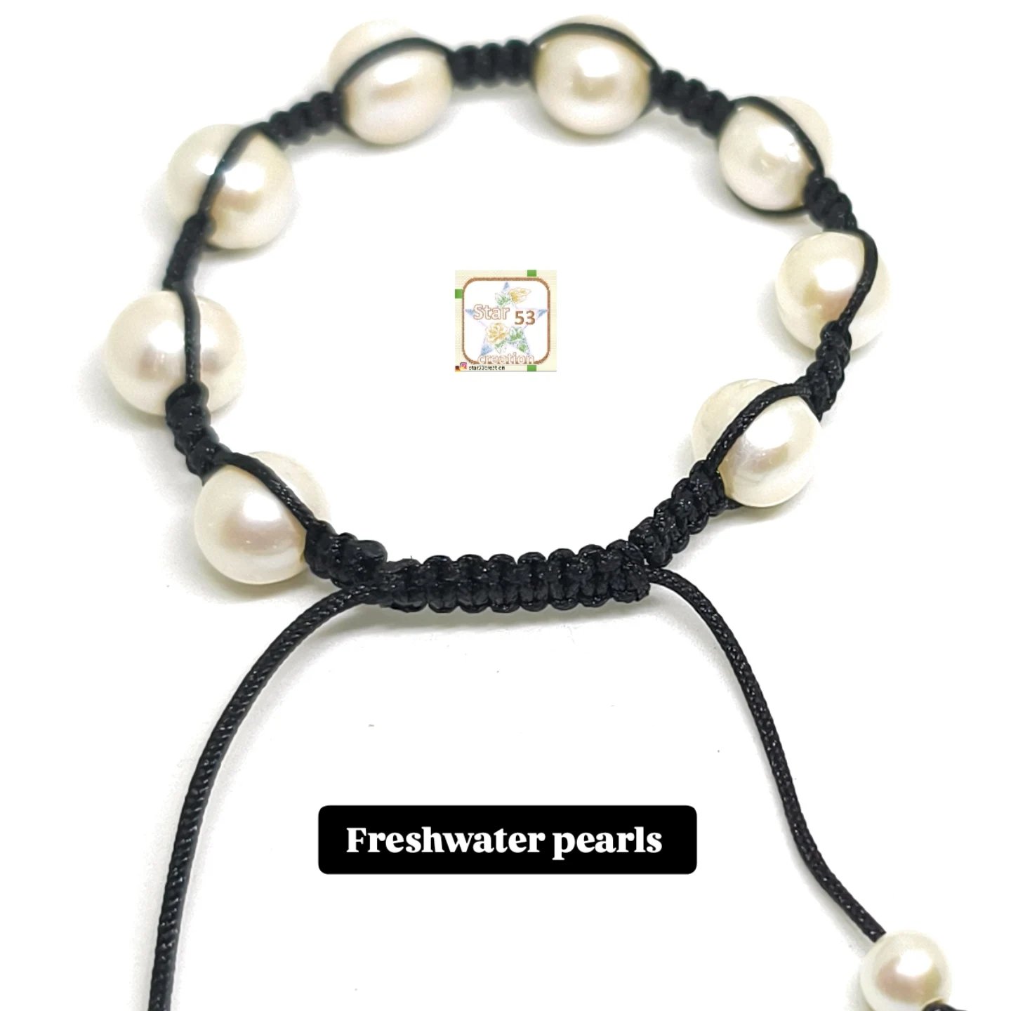 7.0-7.5mm White Freshwater Pearl Bracelet - AAA Quality