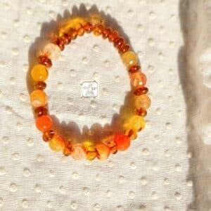 Amber glow bracelet, free size